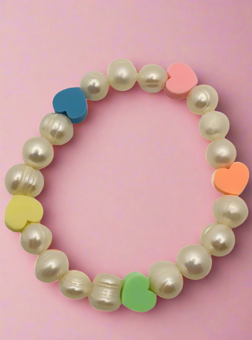 Shop Bracha Bracha Heart Coloured Bracelet Bracelet Bracelet for women – premium loungewear and festival fashion at Spoiled Brat