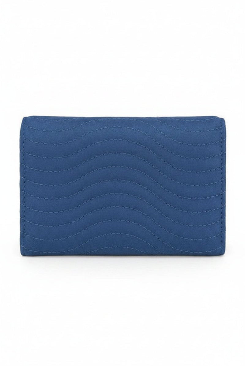 Shop Buckle Down Products Buckle Down Disney Logo Sky Blue Fold Over Wallet Wallet for women – premium loungewear and festival fashion at Spoiled Brat