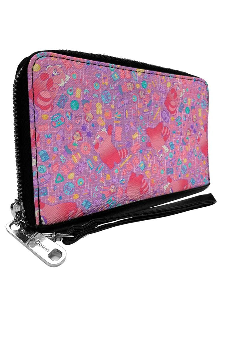 Buckle Down Disney Red Panda PU Zip Around Wallet Rectangle Wallet by Buckle Down Products as seen on celebrities