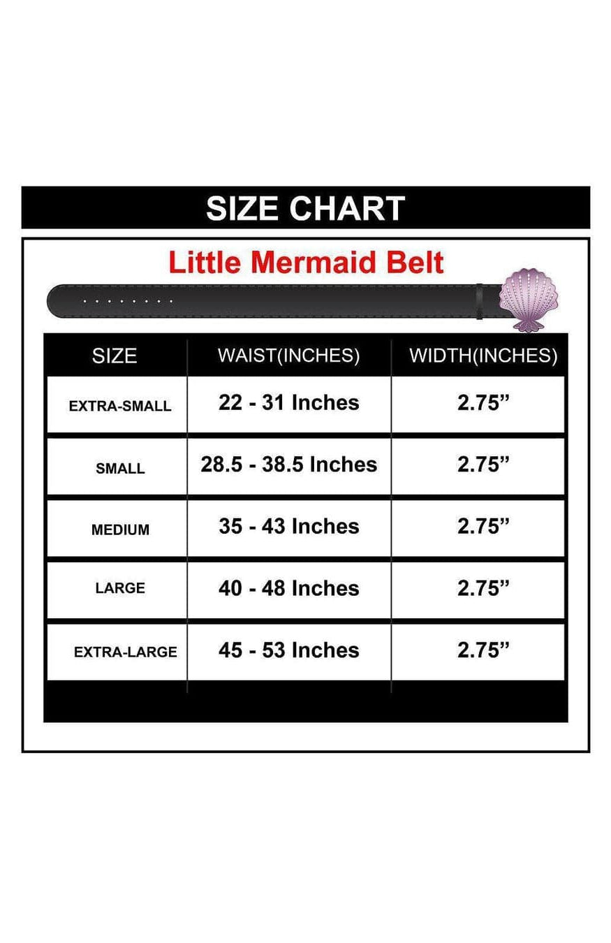 Buckle Down Disney The Little Mermaid Ariel Buckle Belt Belt by Buckle Down Products as seen on celebrities