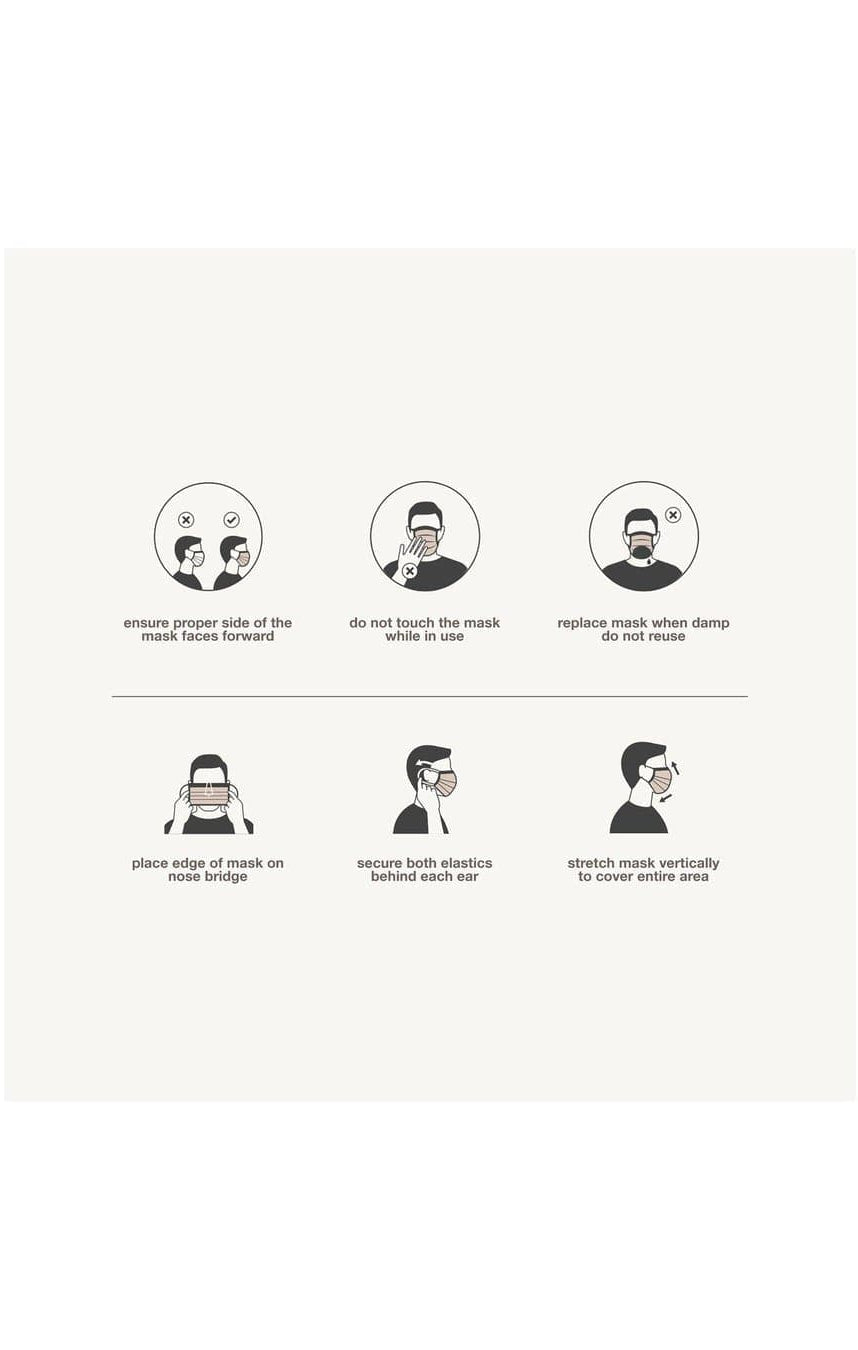 Evolve Together 7 Day Alberta Burgundy Face Masks Face Mask by Evolve Together as seen on celebrities