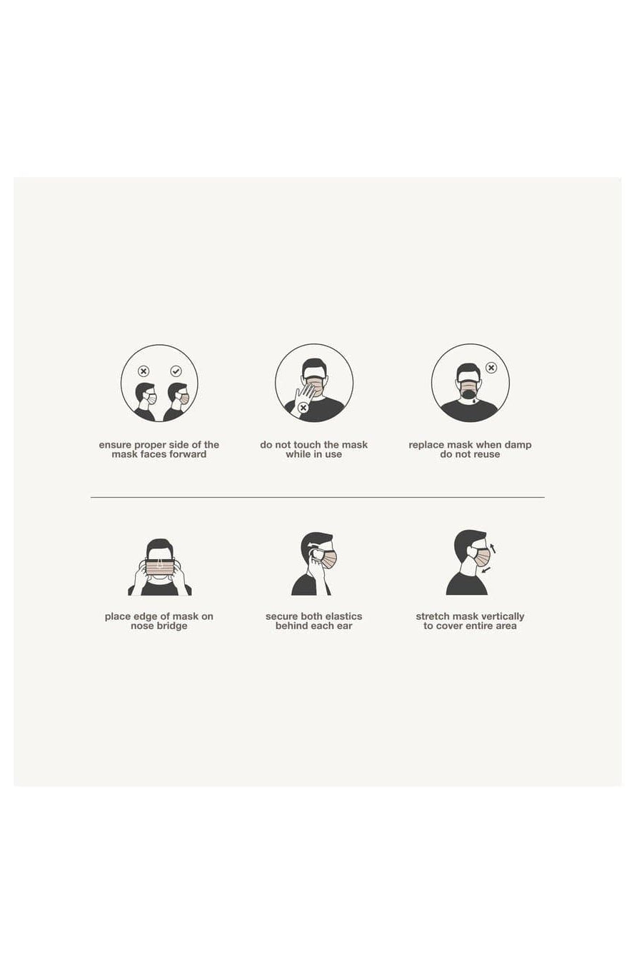 Evolve Together 7 Day Alberta Burgundy Face Masks Face Mask by Evolve Together as seen on celebrities