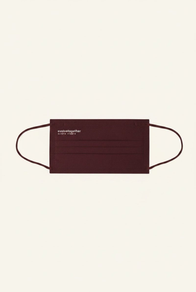 Shop Evolve Together Evolve Together 7 Day Alberta Burgundy Face Masks Face Mask for women – premium loungewear and festival fashion at Spoiled Brat