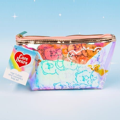 Fizz Creations Care Bears Hair Turban & Cosmetics Bag Set Scarf by Fizz Creations as seen on celebrities
