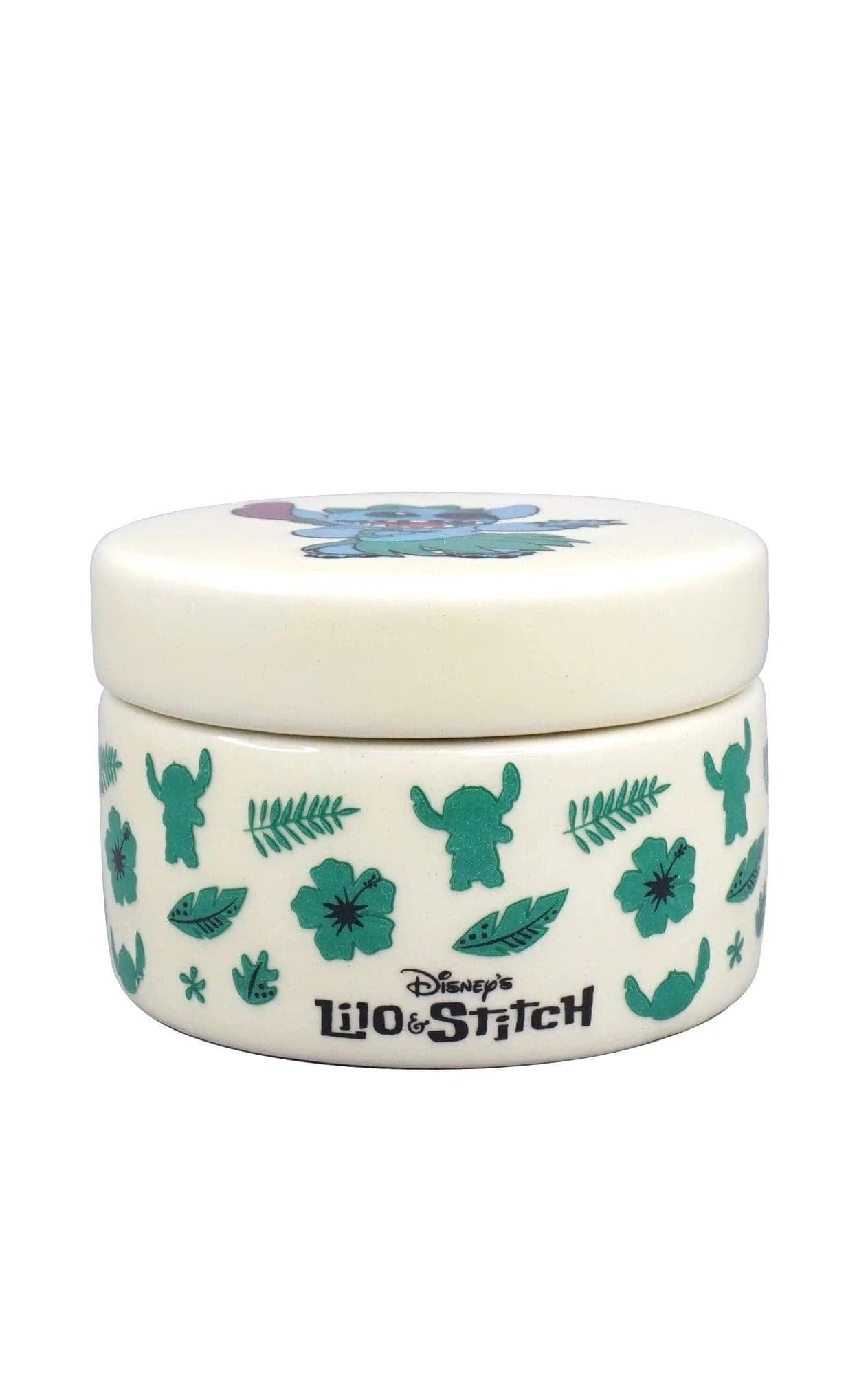 Shop Half Moon Bay Disney Lilo & Stitch Ceramic Round Box Jewellery Box for women – premium loungewear and festival fashion at Spoiled Brat