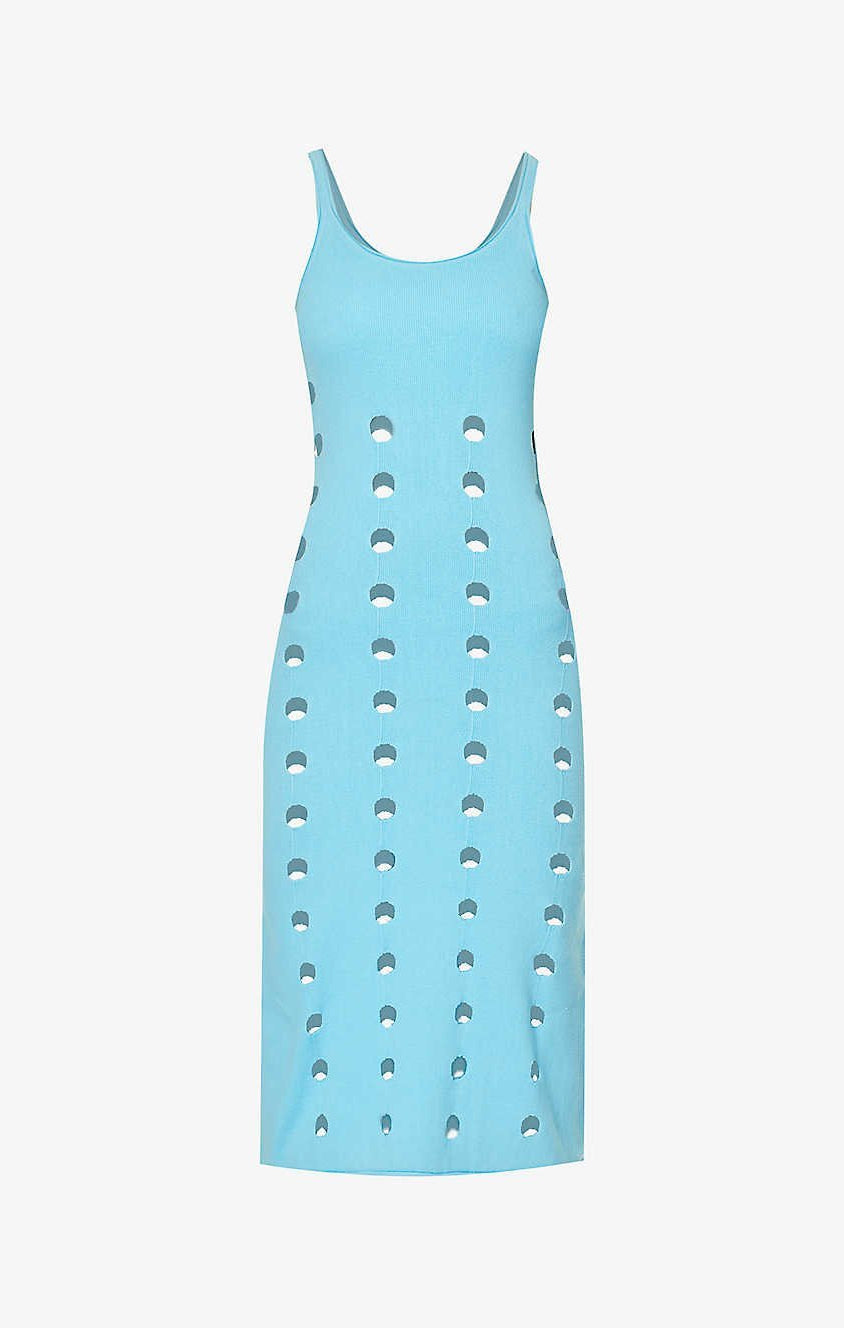 Shop House of Sunny House of Sunny Canopy Knit Midi Dress Midi Dress for women – premium loungewear and festival fashion at Spoiled Brat