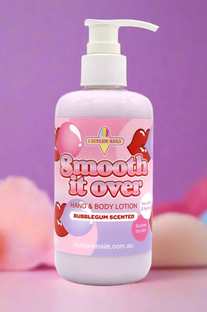 Shop I Scream Nails I Scream Nails Smooth it Over Bubblegum Hand and Body Lotion Body Wash for women – premium loungewear and festival fashion at Spoiled Brat