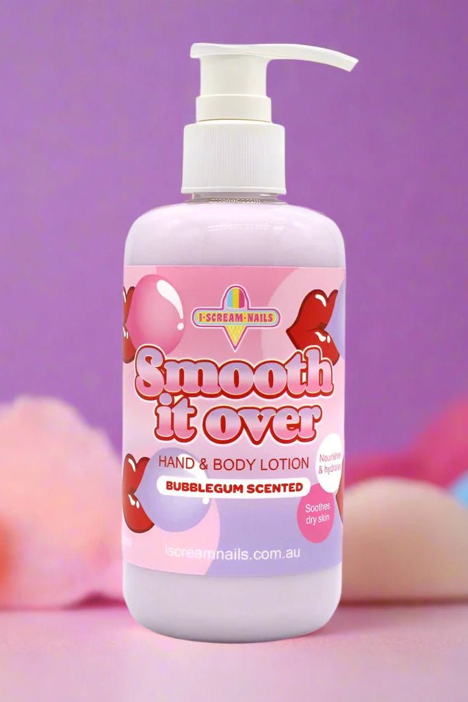 Shop I Scream Nails I Scream Nails Smooth it Over Bubblegum Hand and Body Lotion Body Wash for women – premium loungewear and festival fashion at Spoiled Brat