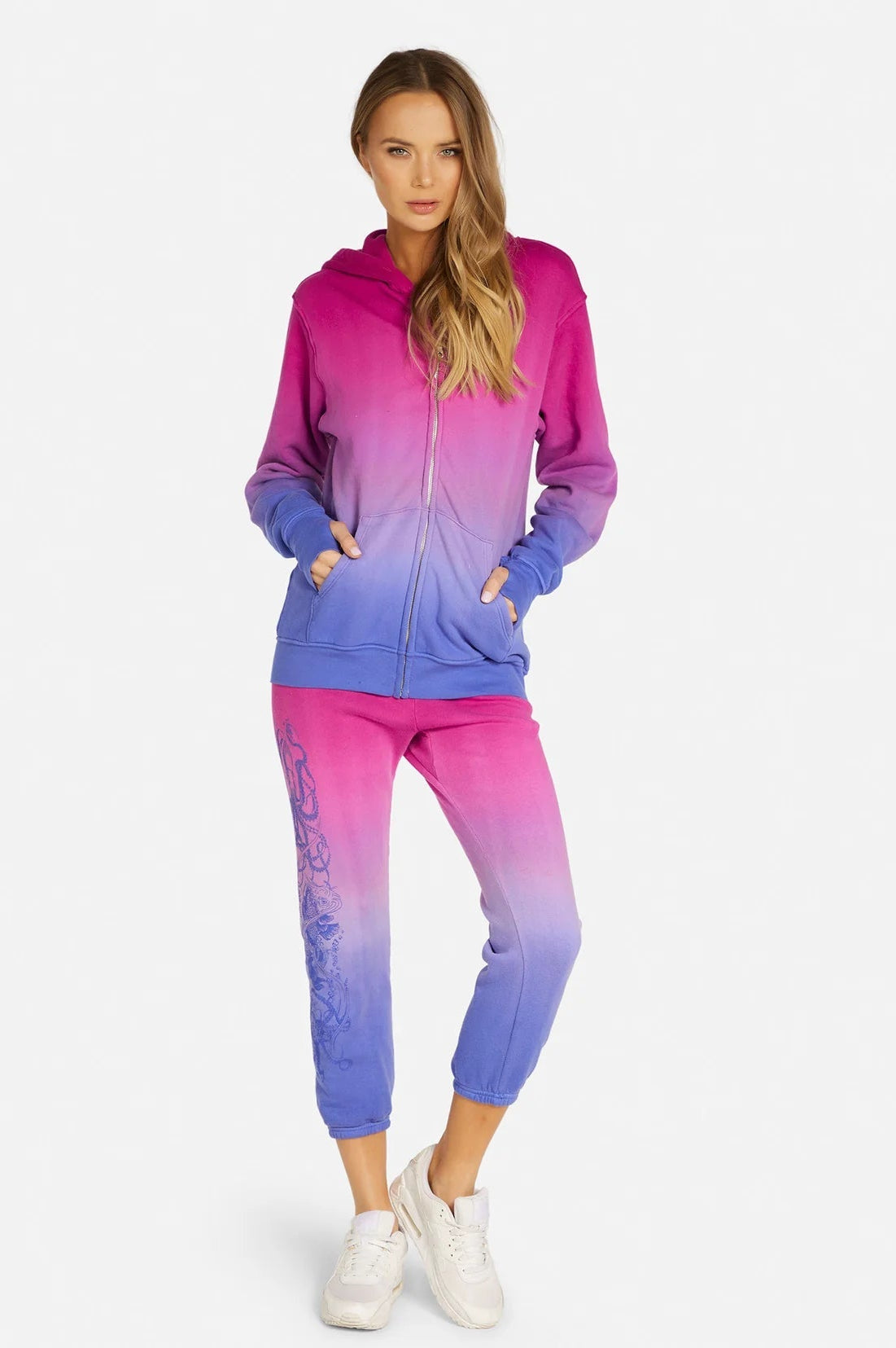 Shop Lauren Moshi Lauren Moshi Alana Octopus Sweatpants Jogging Pants for women – premium loungewear and festival fashion at Spoiled Brat