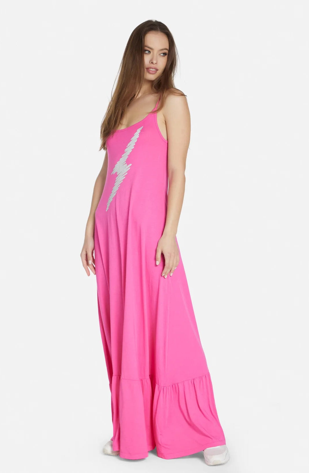 Lauren Moshi Beatrix Scribble Lightning Maxi Dress Maxi Dress by Lauren Moshi as seen on celebrities