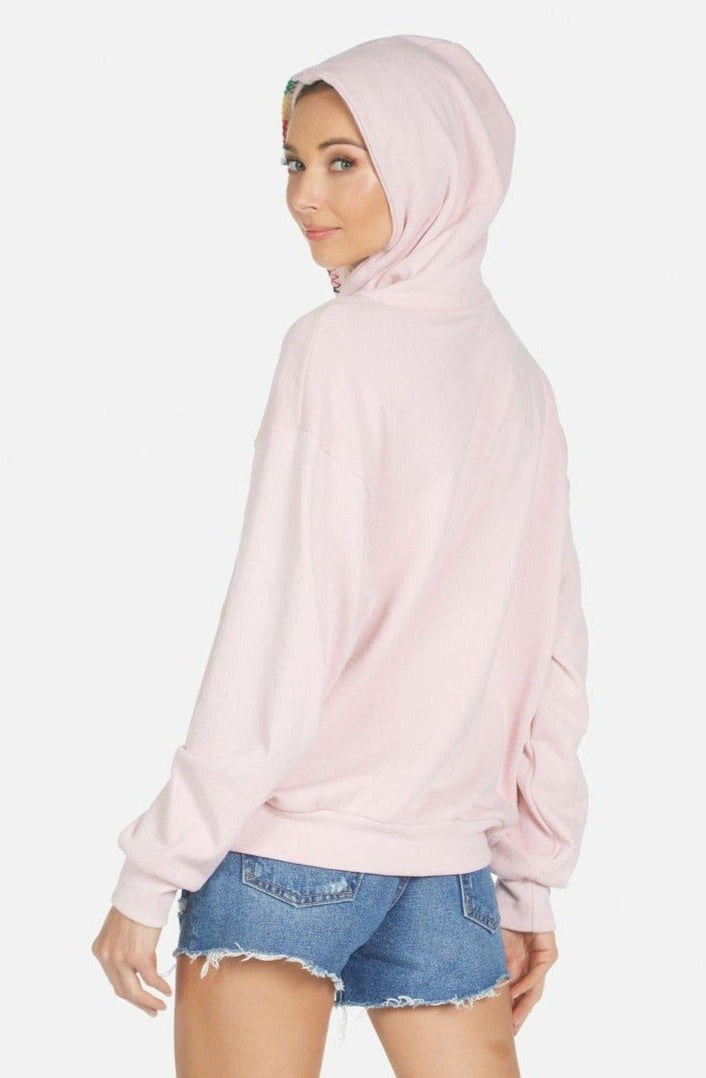 Lauren Moshi Harmony Hippie Girl Hooded Sweater Sweatshirt by Lauren Moshi as seen on celebrities