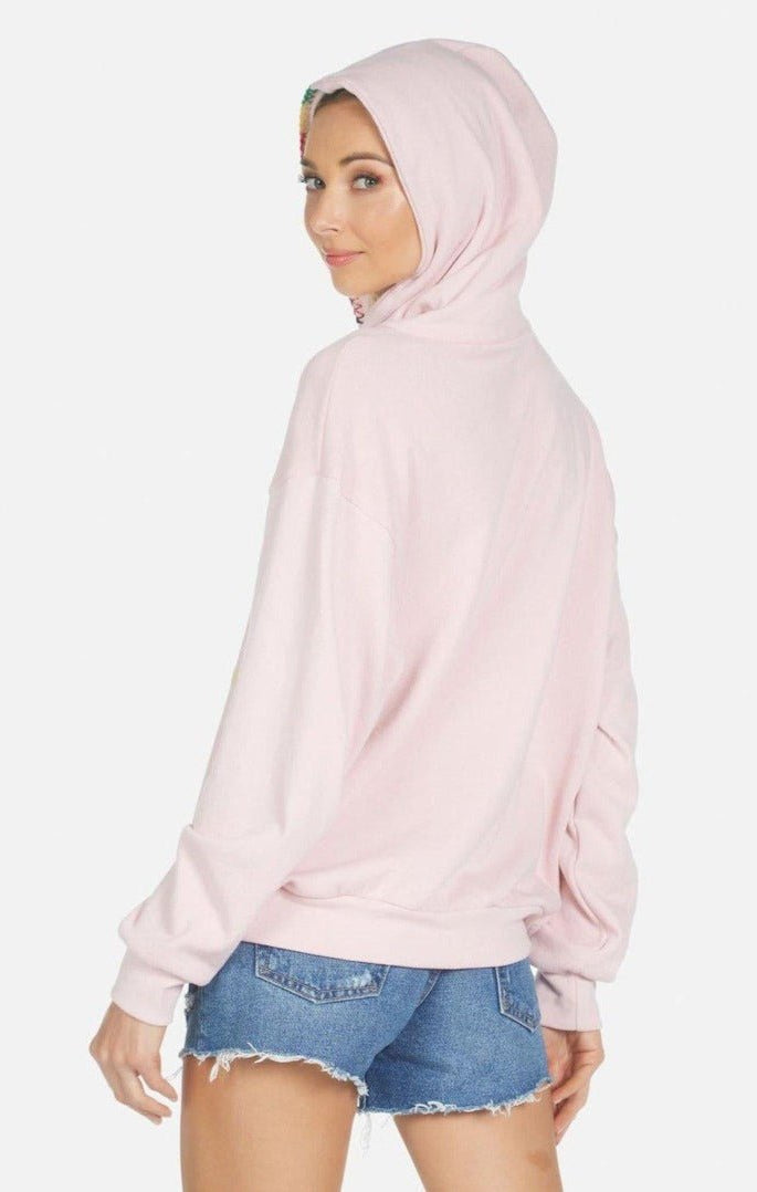 Lauren Moshi Harmony Hippie Girl Hooded Sweater Sweatshirt by Lauren Moshi as seen on celebrities