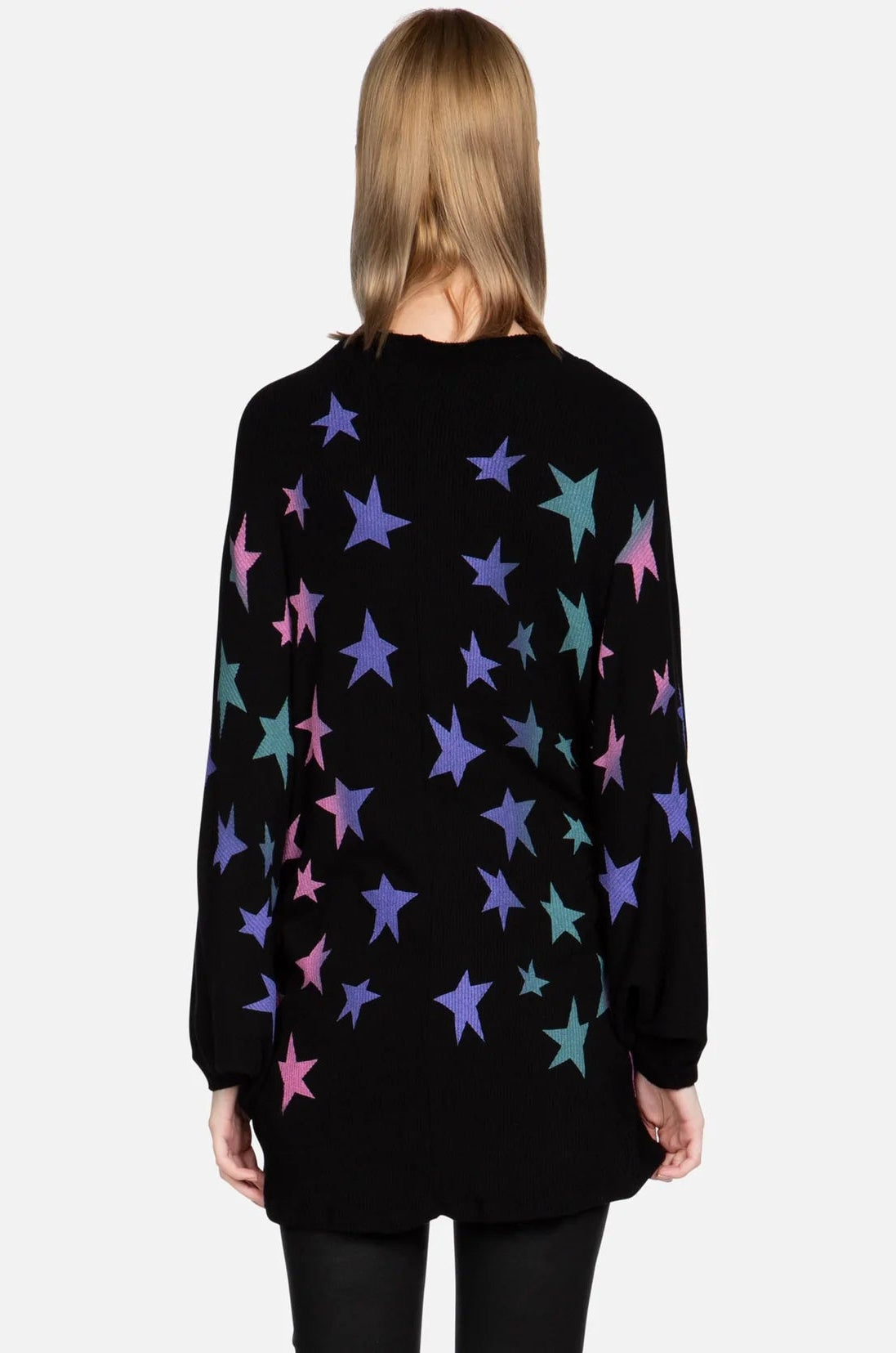 Lauren Moshi Isla Ombre Stars Wrap Cardigan Wrap Cardigan by Lauren Moshi as seen on celebrities