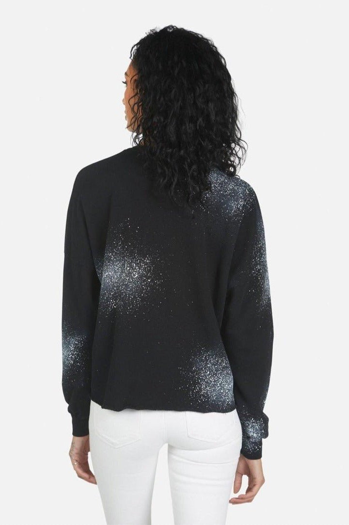 Lauren Moshi Lee Peace Teddy Crew Sweater Sweater by Lauren Moshi as seen on celebrities