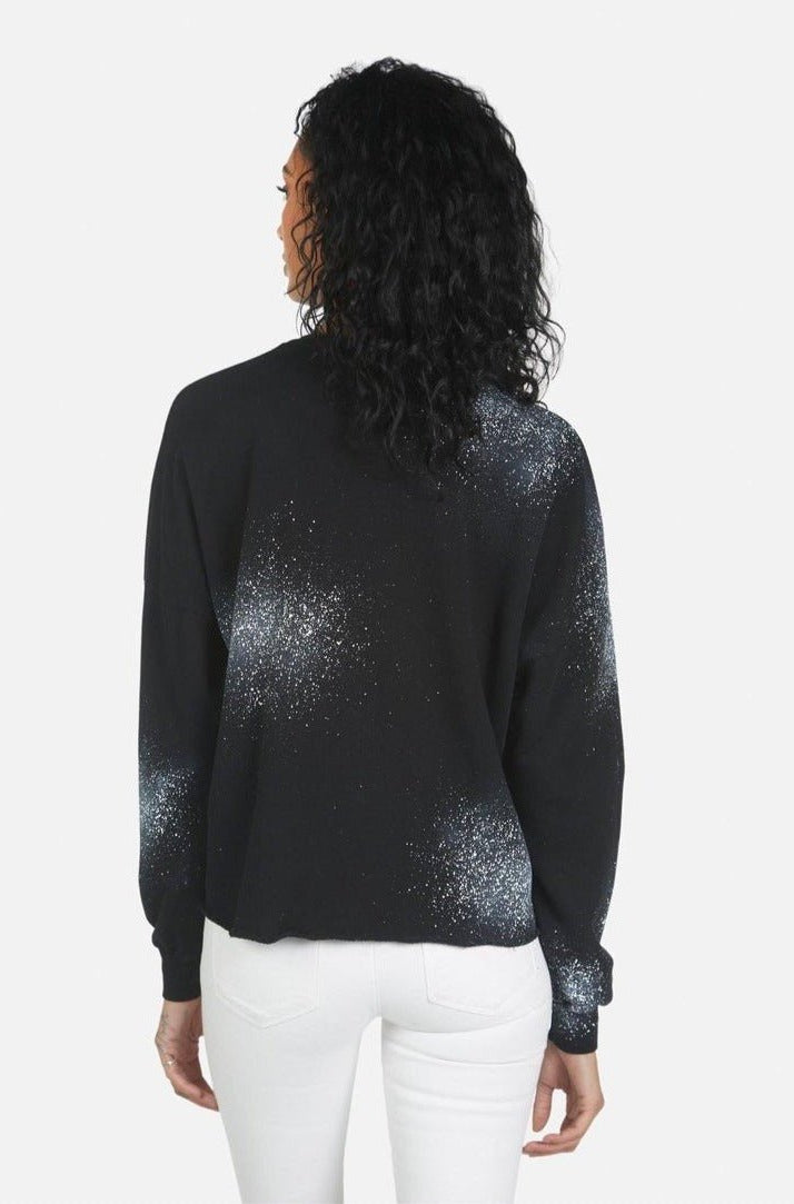 Lauren Moshi Lee Peace Teddy Crew Sweater Sweater by Lauren Moshi as seen on celebrities