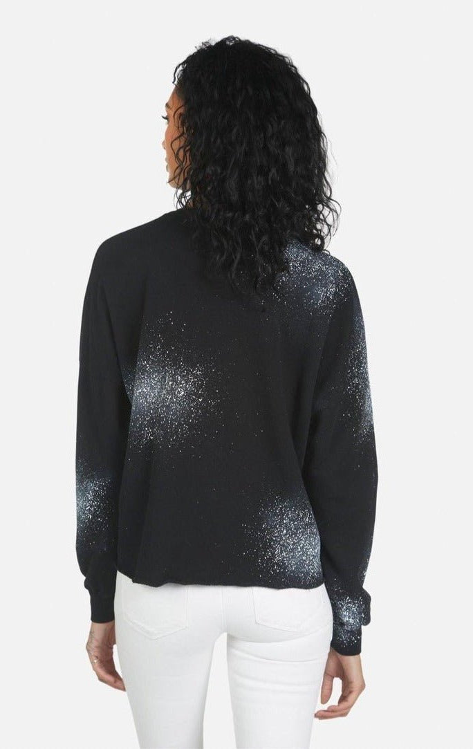 Lauren Moshi Lee Peace Teddy Crew Sweater Sweater by Lauren Moshi as seen on celebrities