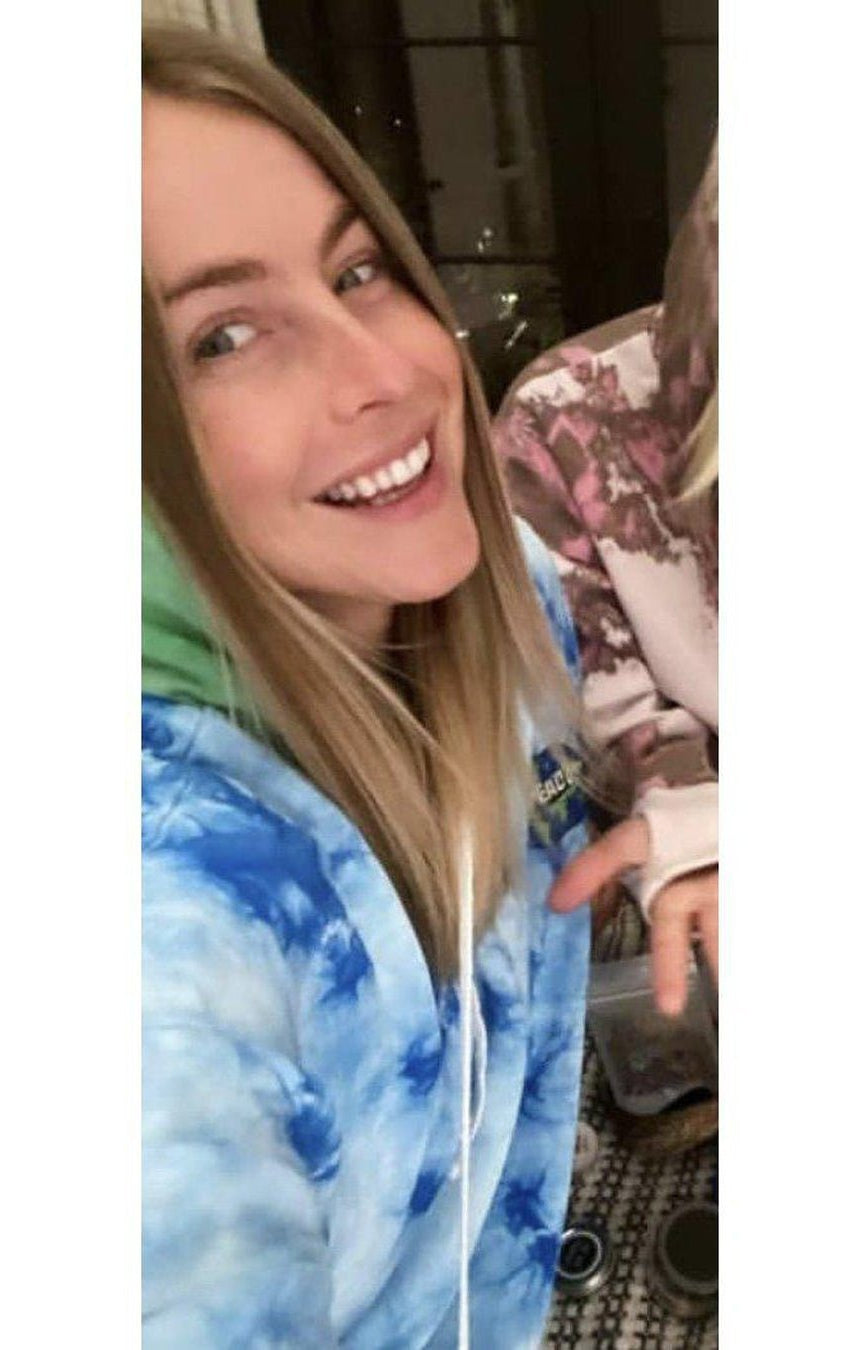 Lauren Moshi Lila World Peace Lips Hoodie as seen on Julianne Hough Hoodie by Lauren Moshi as seen on celebrities