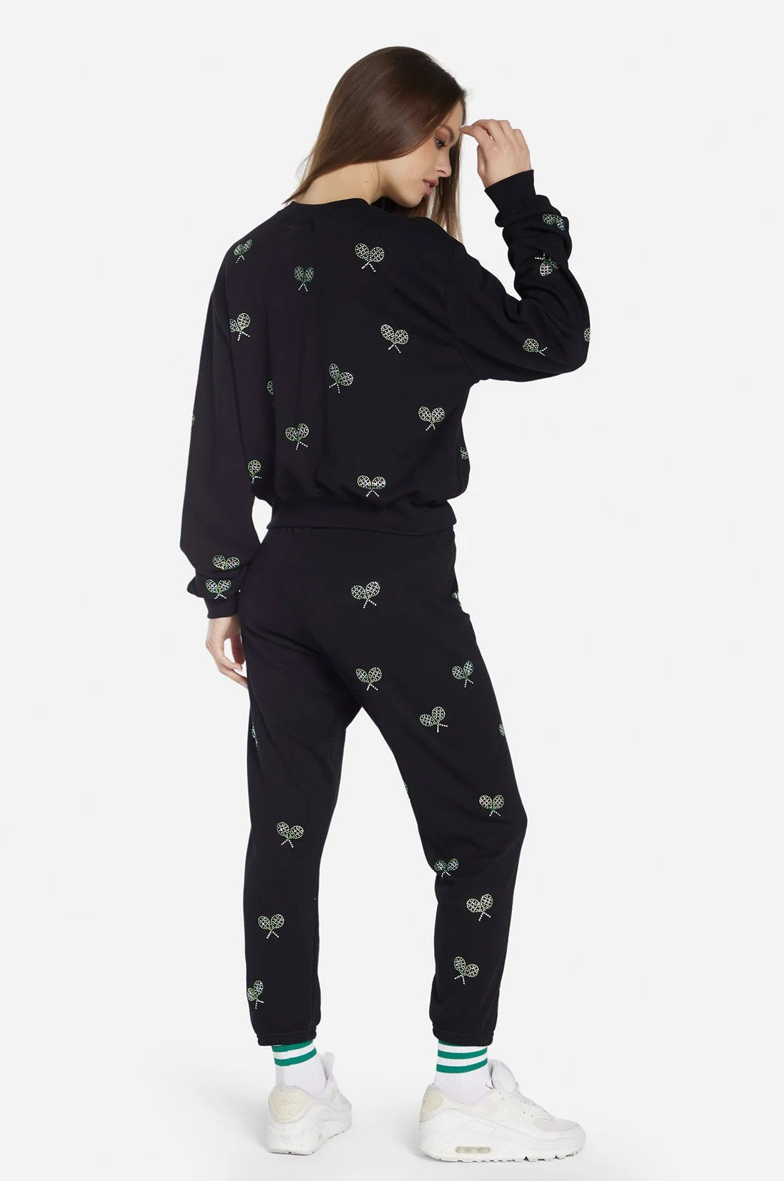 Shop Lauren Moshi Lauren Moshi Spalding Moshi Tennis Club Sweater Hoodie for women – premium loungewear and festival fashion at Spoiled Brat