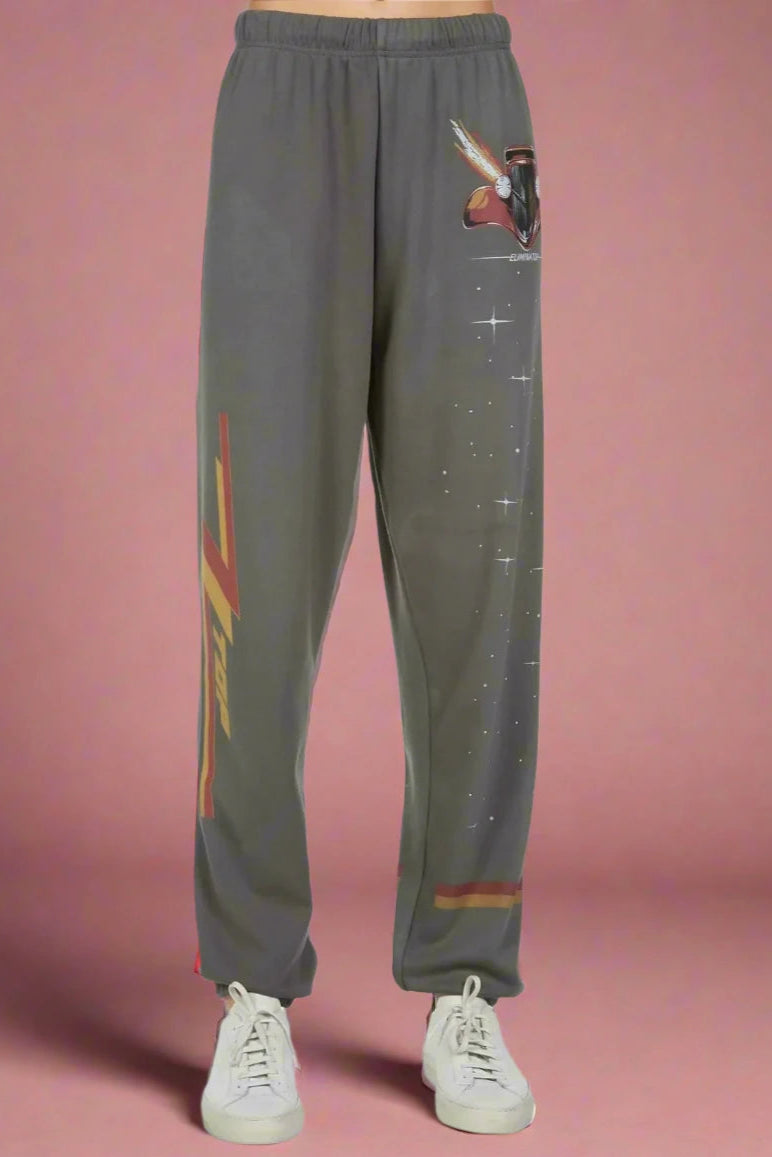 Lauren Moshi Tanzy ZZ Top Eliminator Joggers Jogging Pants by Lauren Moshi as seen on celebrities