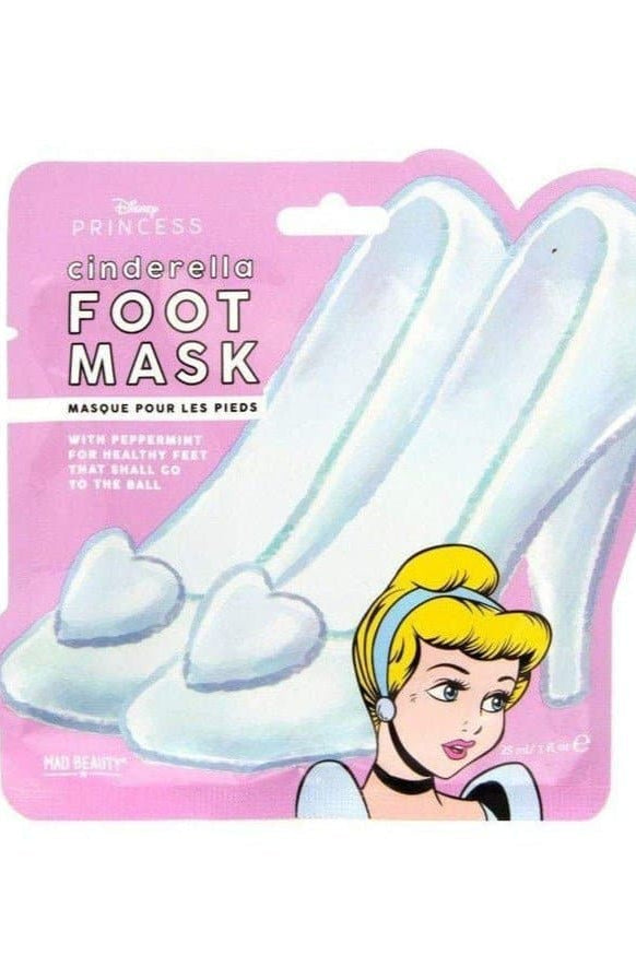 Disney POP Princess Cinderella Foot Mask Beauty Kit by Mad Beauty as seen on celebrities