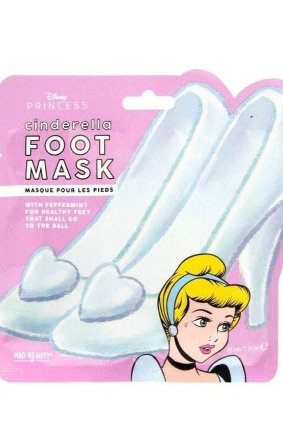 Disney POP Princess Cinderella Foot Mask Beauty Kit by Mad Beauty as seen on celebrities