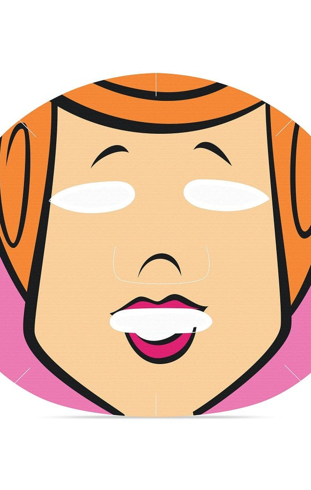 Mad Beauty Warner Brothers Flintstones Cosmetic Sheet Mask as seen on Karen Hauer Face Mask by Mad Beauty as seen on celebrities