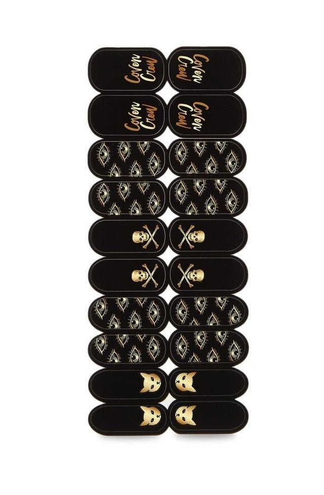 Mad Beauty x Disney Hocus Pocus Heat 2 X Nail Stickers Nail Polish by Mad Beauty as seen on celebrities