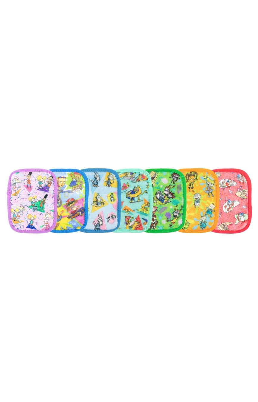 Makeup Eraser 90's Nickelodeon 7 Day Set Beauty Product by Makeup Eraser as seen on celebrities