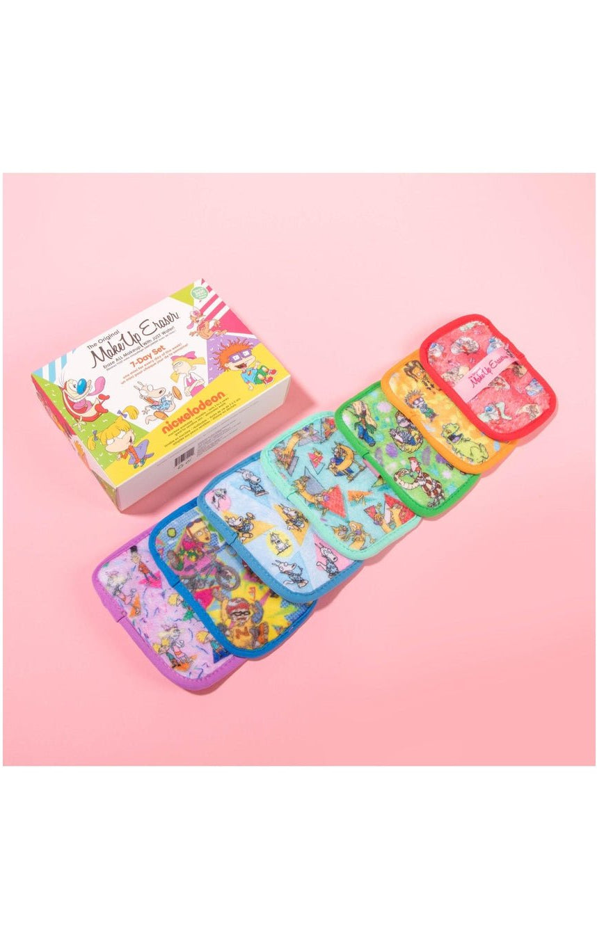 Makeup Eraser 90's Nickelodeon 7 Day Set Beauty Product by Makeup Eraser as seen on celebrities