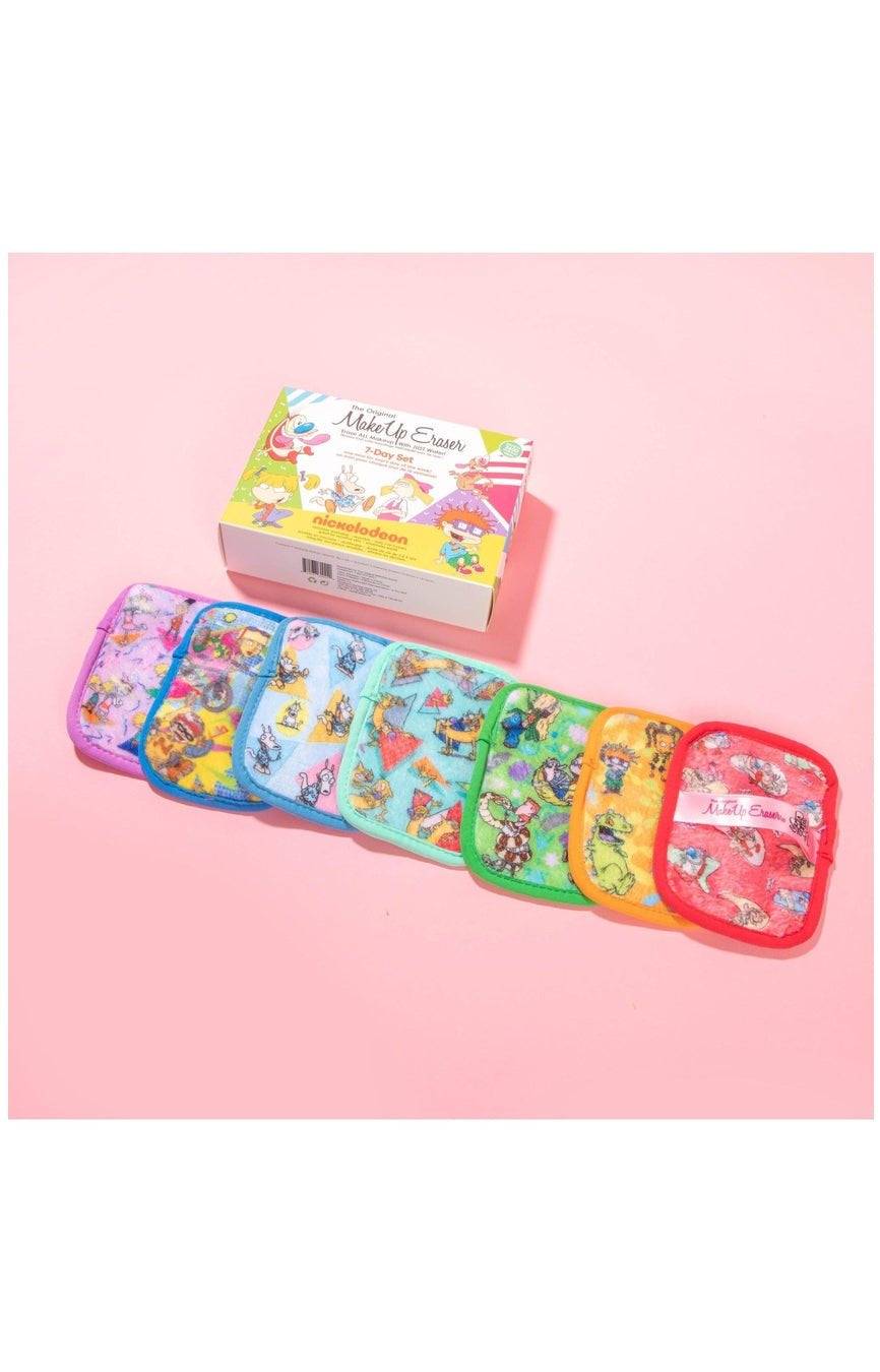 Makeup Eraser 90's Nickelodeon 7 Day Set Beauty Product by Makeup Eraser as seen on celebrities