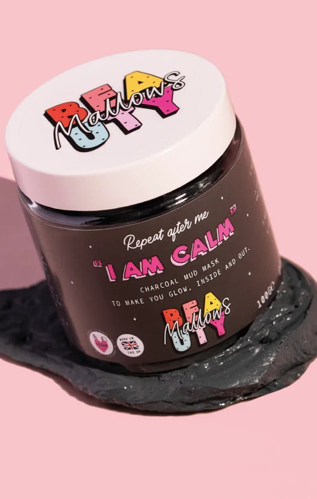 Mallows Beauty Charcoal Mud Mask Face Mask by Mallows Beauty as seen on celebrities