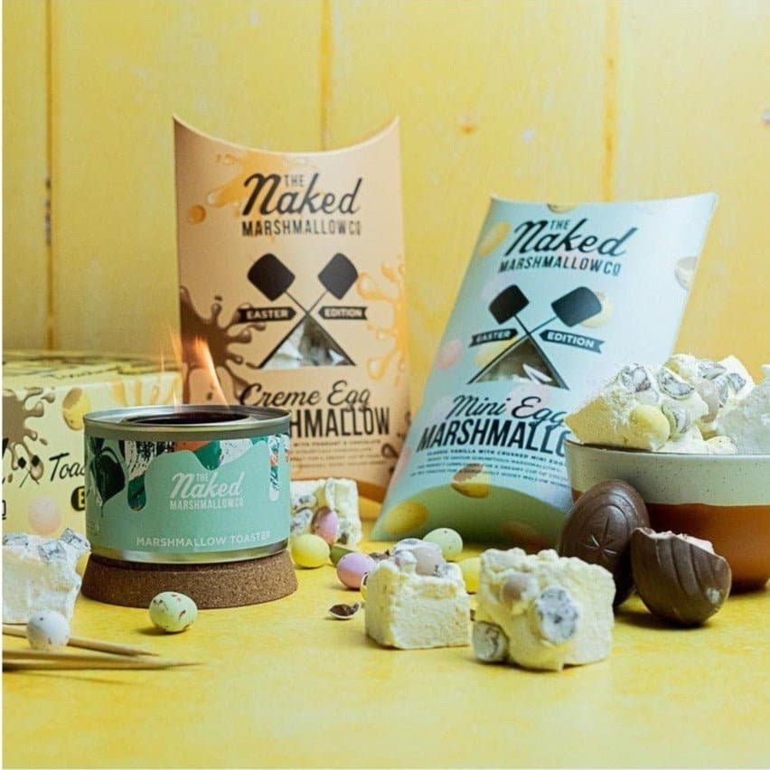 Shop Naked Marshmallow EASTER Gourmet Marshmallow Toasting Gift Set Gifts for women – premium loungewear and festival fashion at Spoiled Brat