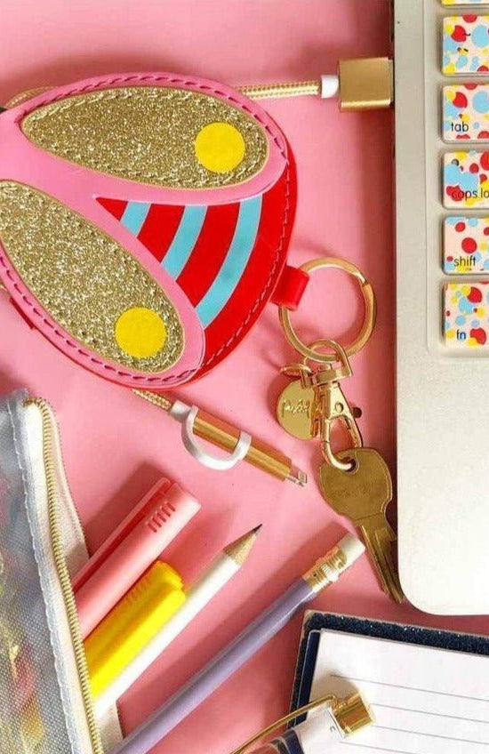 Packed Party Buzz Buzz Charging Cord Keyring Portable Charger by Packed Party as seen on celebrities