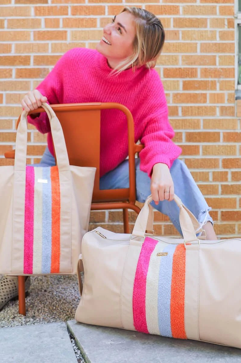 Packed Party Cozy Up Duffle Bag Tote Bag by Packed Party as seen on celebrities