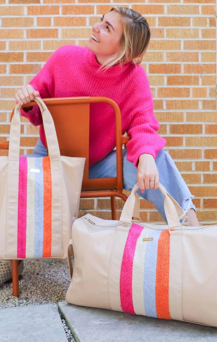 Packed Party Cozy Up Duffle Bag Tote Bag by Packed Party as seen on celebrities