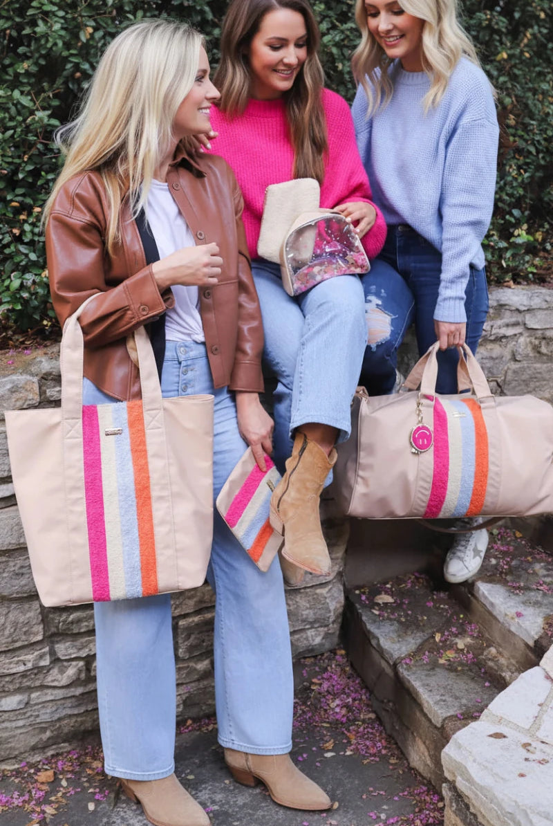 Shop Packed Party Packed Party Cozy Up Duffle Bag Tote Bag for women – premium loungewear and festival fashion at Spoiled Brat