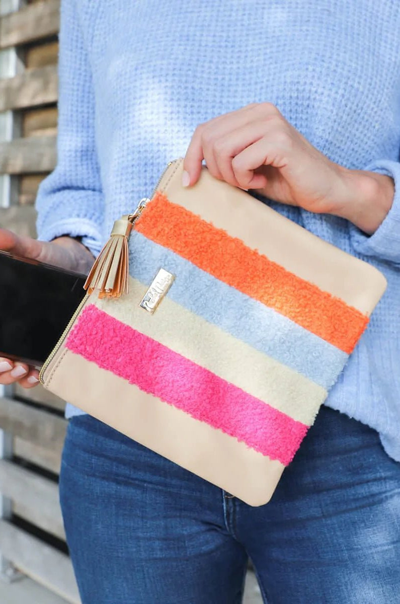 Packed Party Cozy Up Everything Pouch Bag Clutch Bag by Packed Party as seen on celebrities