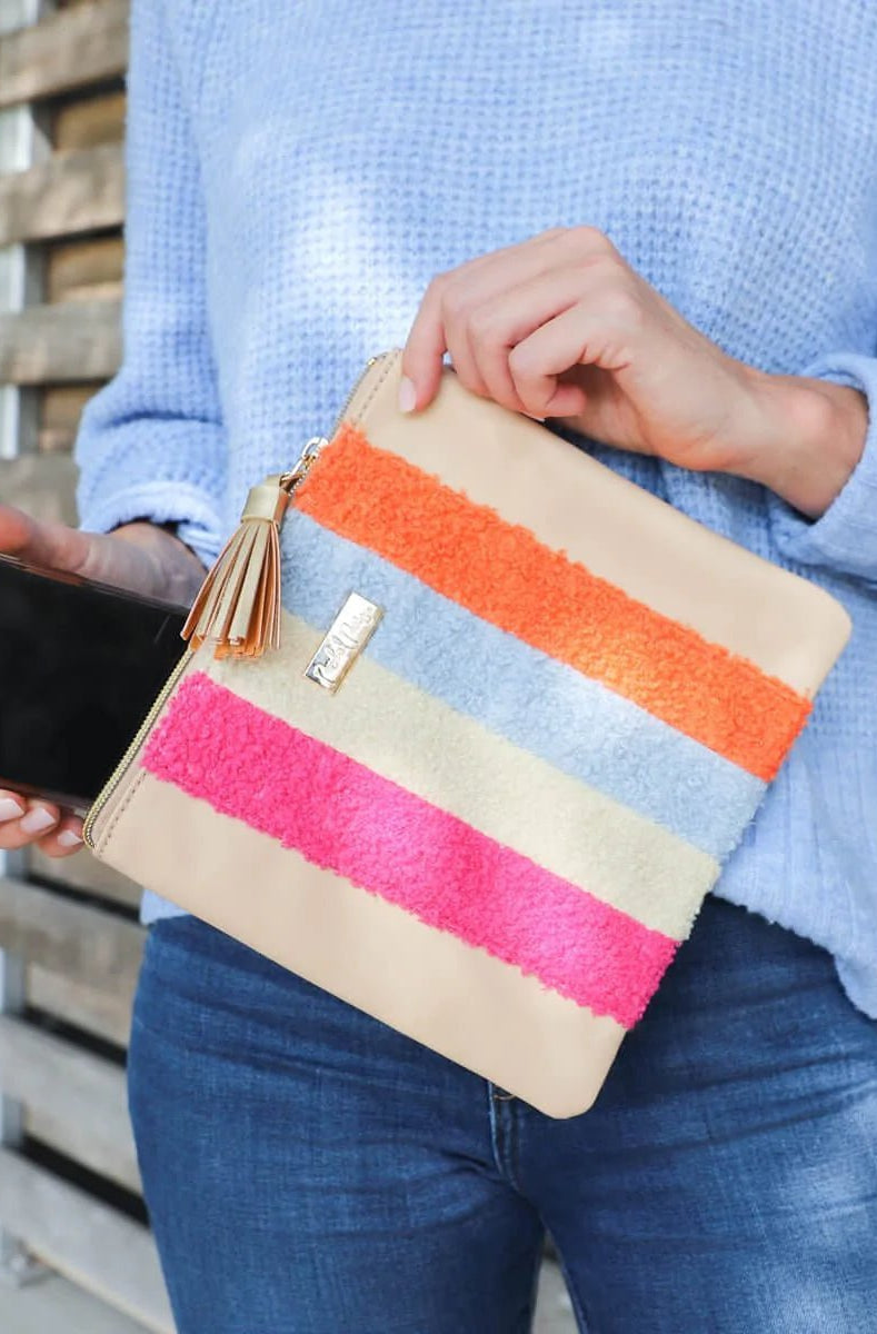 Packed Party Cozy Up Everything Pouch Bag Clutch Bag by Packed Party as seen on celebrities