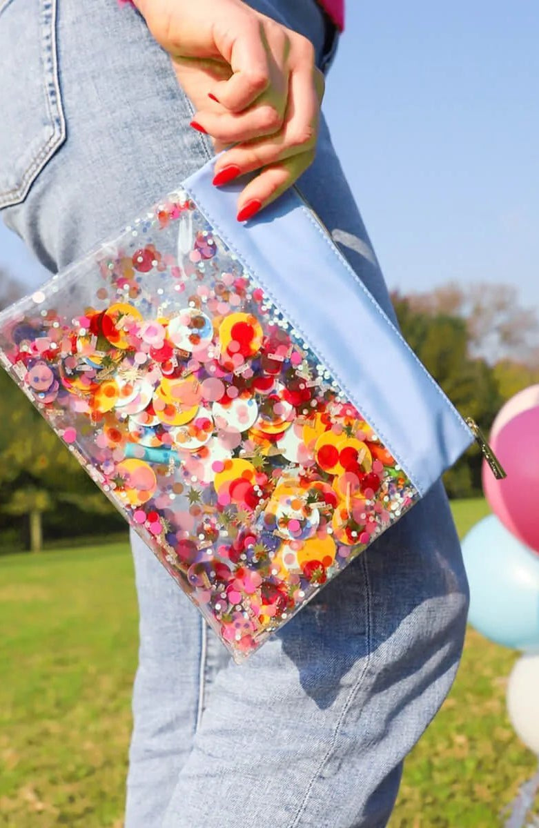 Shop Packed Party Packed Party Everyday's a Birthday Everything Pouch Bag Clutch Bag for women – premium loungewear and festival fashion at Spoiled Brat