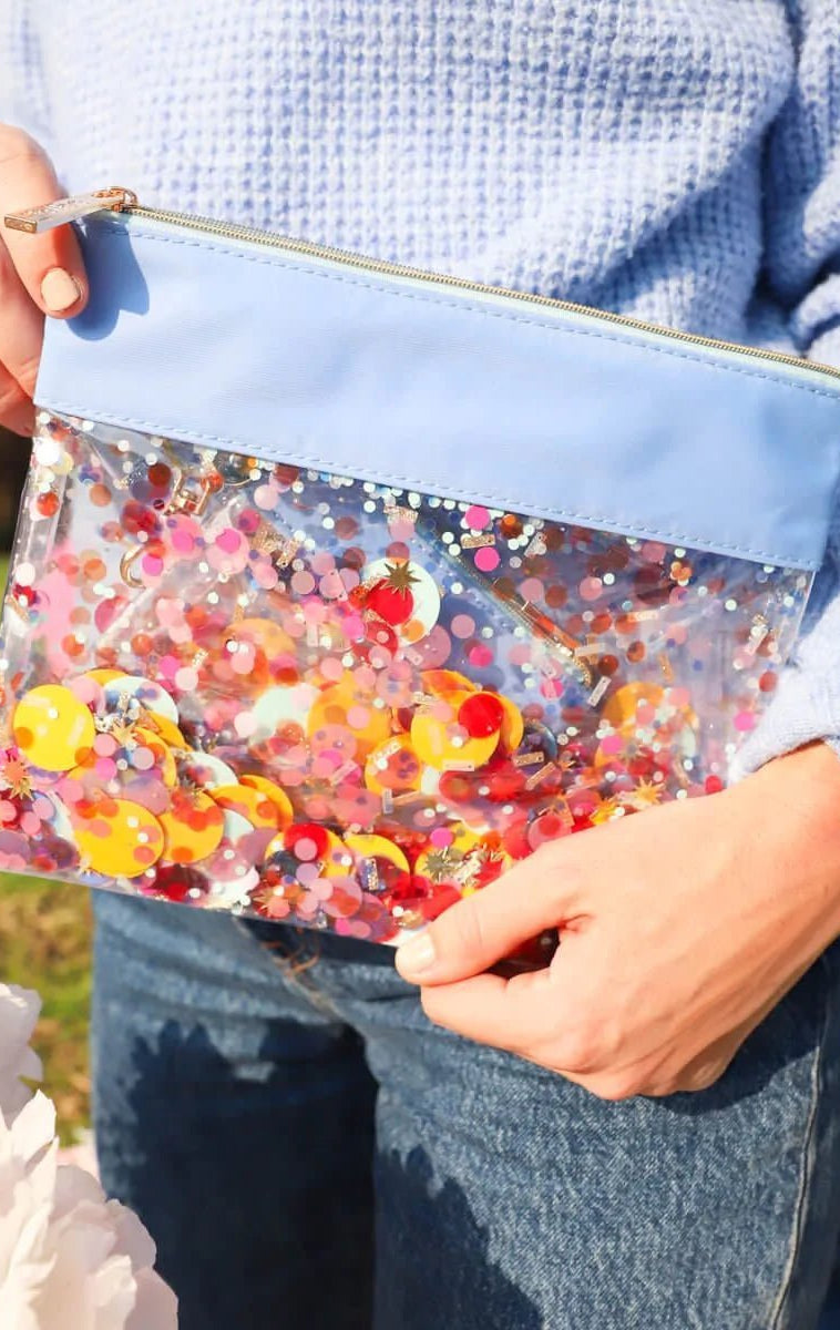 Shop Packed Party Packed Party Everyday's a Birthday Everything Pouch Bag Clutch Bag for women – premium loungewear and festival fashion at Spoiled Brat