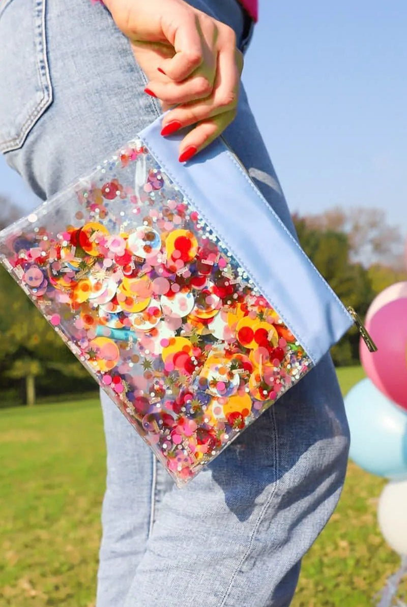 Shop Packed Party Packed Party Everyday's a Birthday Everything Pouch Bag Clutch Bag for women – premium loungewear and festival fashion at Spoiled Brat