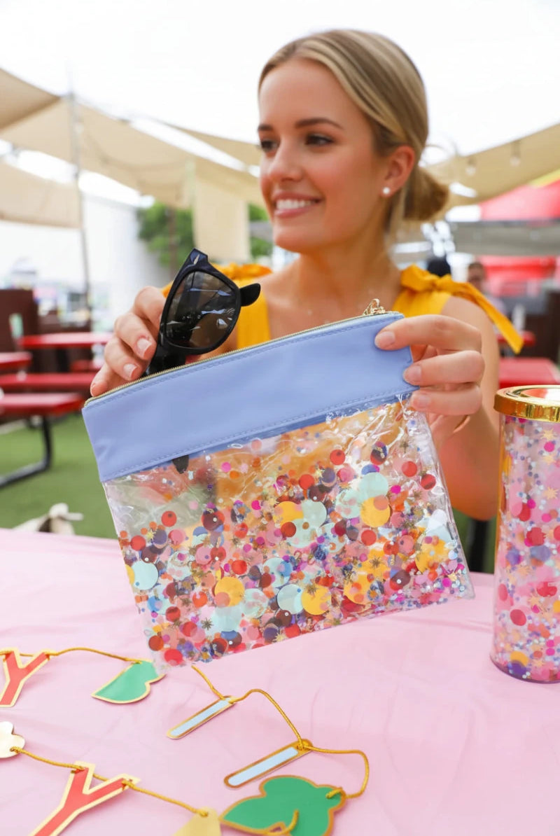 Shop Packed Party Packed Party Everyday's a Birthday Everything Pouch Bag Clutch Bag for women – premium loungewear and festival fashion at Spoiled Brat