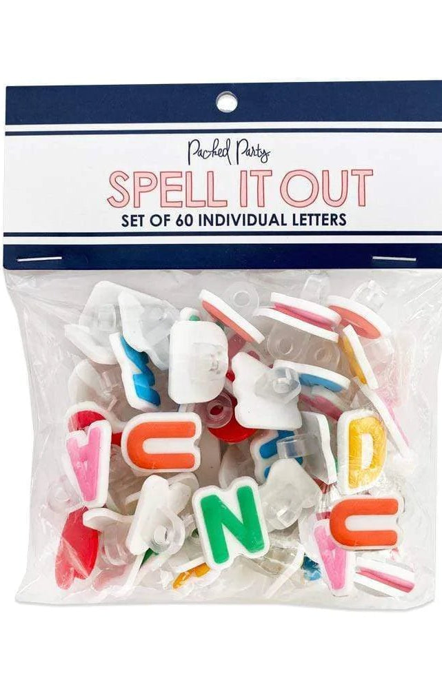 Packed Party Spell it Out Letter Attachments Charm by Packed Party as seen on celebrities