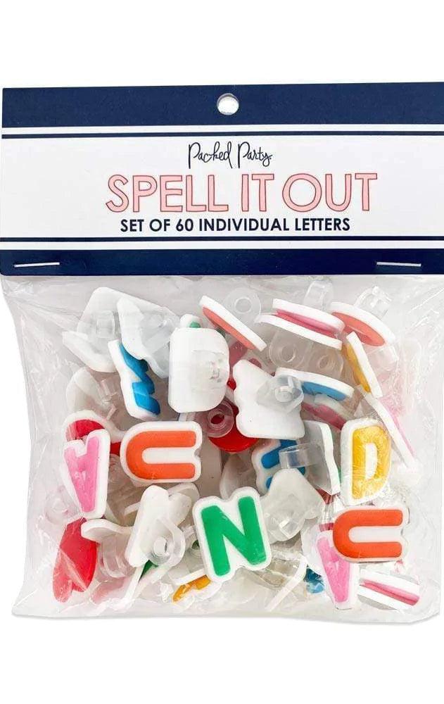 Packed Party Spell it Out Letter Attachments Charm by Packed Party as seen on celebrities
