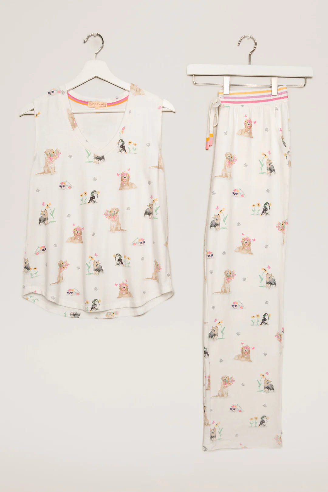 PJ Salvage Garden Party Lounge Pyjama Set Pyjamas by PJ Salvage as seen on celebrities