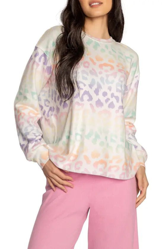 PJ Salvage Gradient Good Vibes Sweatshirt by PJ Salvage – Sweater – S | Spoiled Brat UK