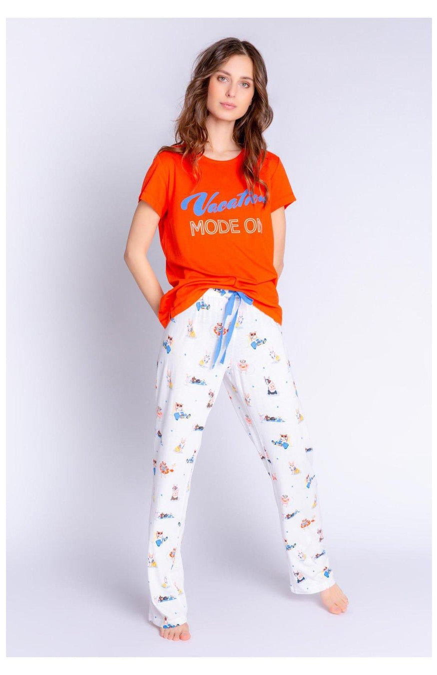 PJ Salvage Playful Prints Vacation Mode PJ Pants Pyjamas by PJ Salvage as seen on celebrities