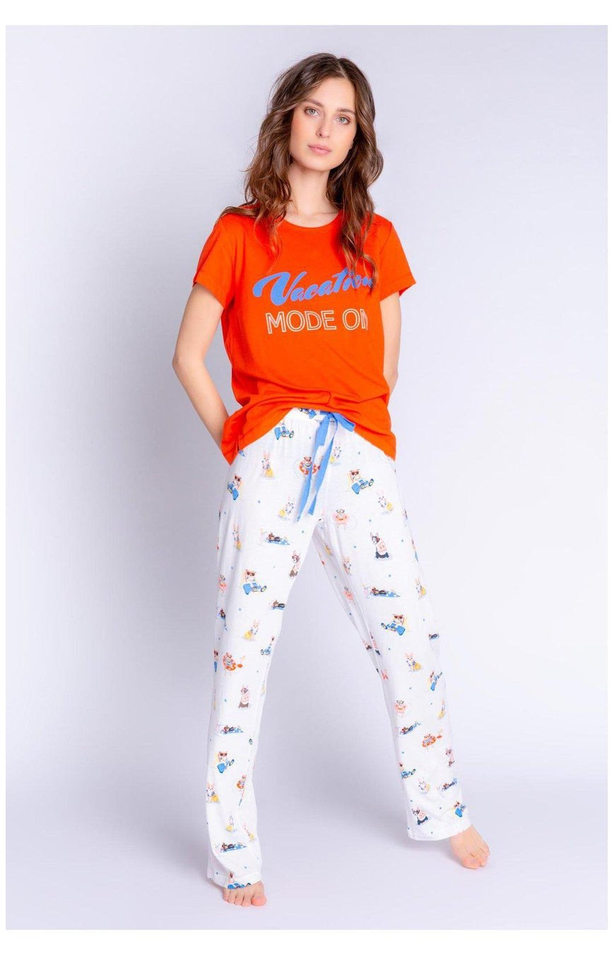 PJ Salvage Playful Prints Vacation Mode PJ Pants Pyjamas by PJ Salvage as seen on celebrities