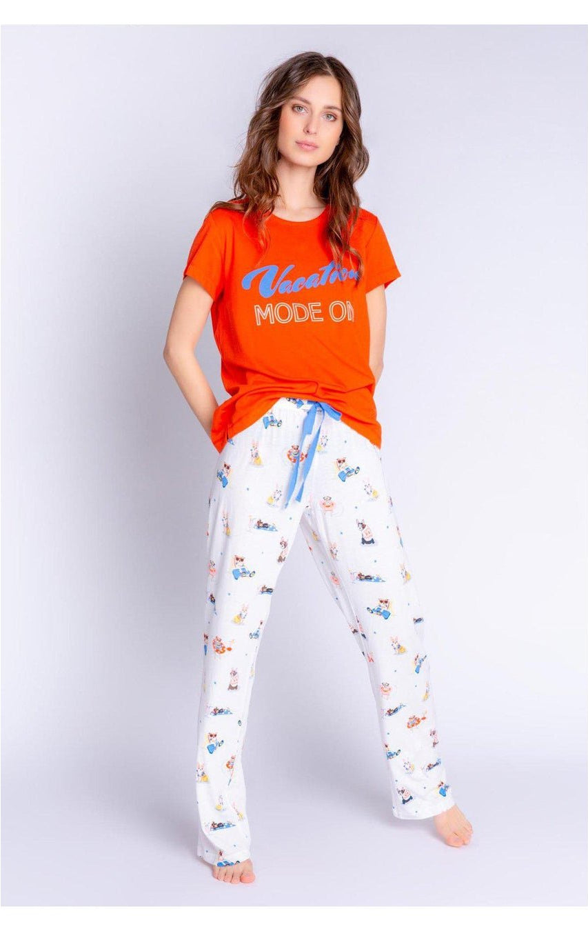 PJ Salvage Playful Prints Vacation Mode PJ Pants Pyjamas by PJ Salvage as seen on celebrities