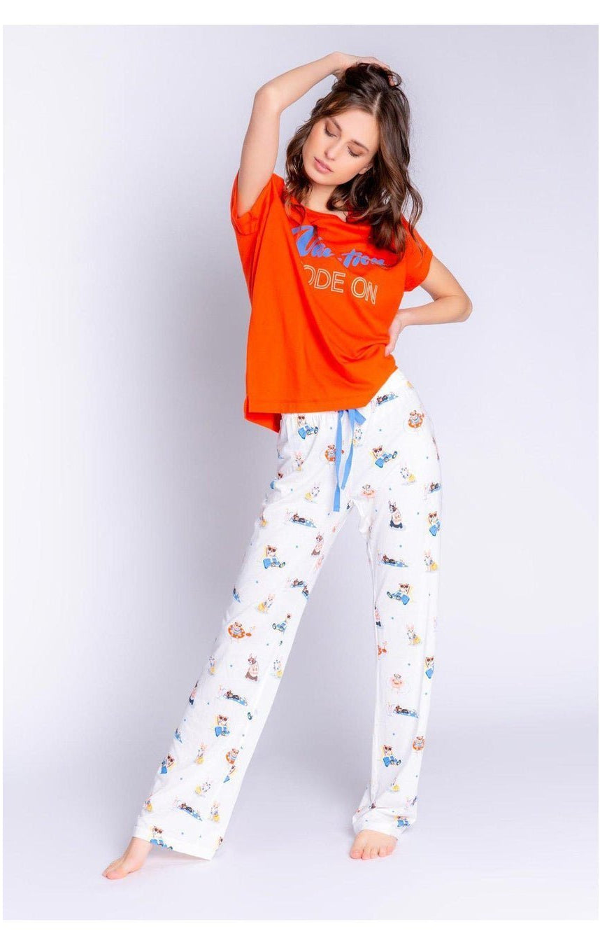 PJ Salvage Playful Prints Vacation Mode PJ Pants Pyjamas by PJ Salvage as seen on celebrities
